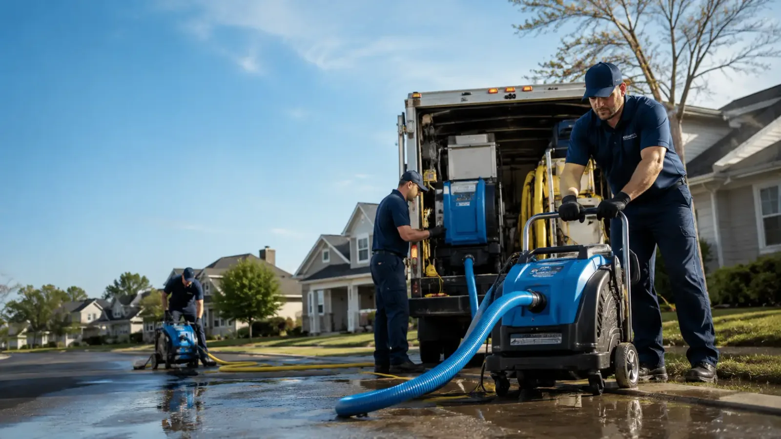 Flood Damage Cleanup in Glenwood, WV